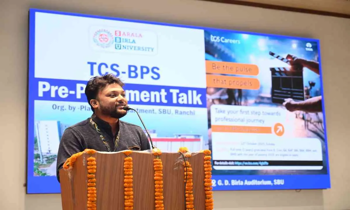 Ranchi News: एसबीयू में प्री प्लेसमेंट वर्कशॉप का आयोजन 