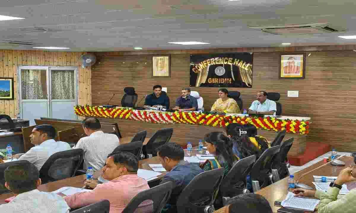 उपायुक्त रामनिवास यादव ने विकास योजनाओं की समीक्षा कर दिए सख्त निर्देश 