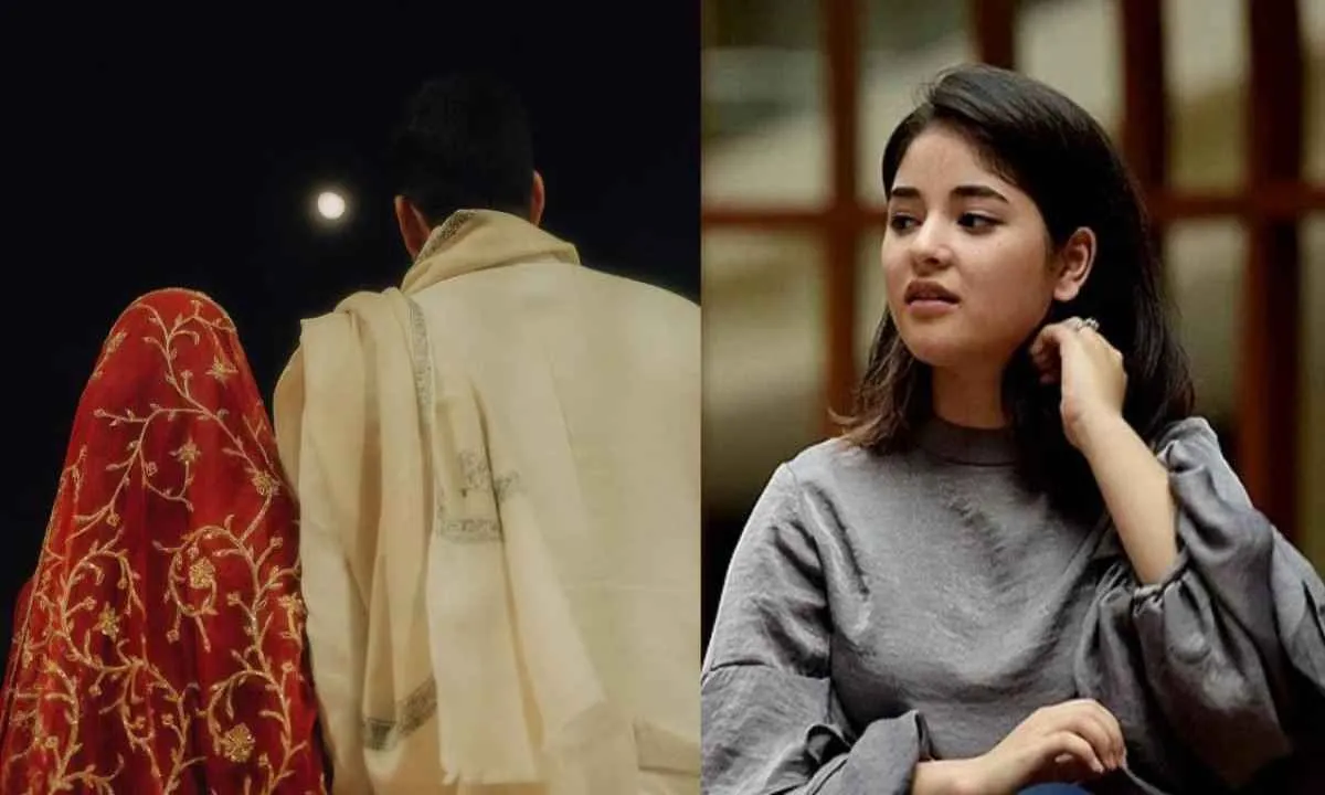 'दंगल' गर्ल जायरा वसीम की शादी की तस्वीरें हुईं वायरल