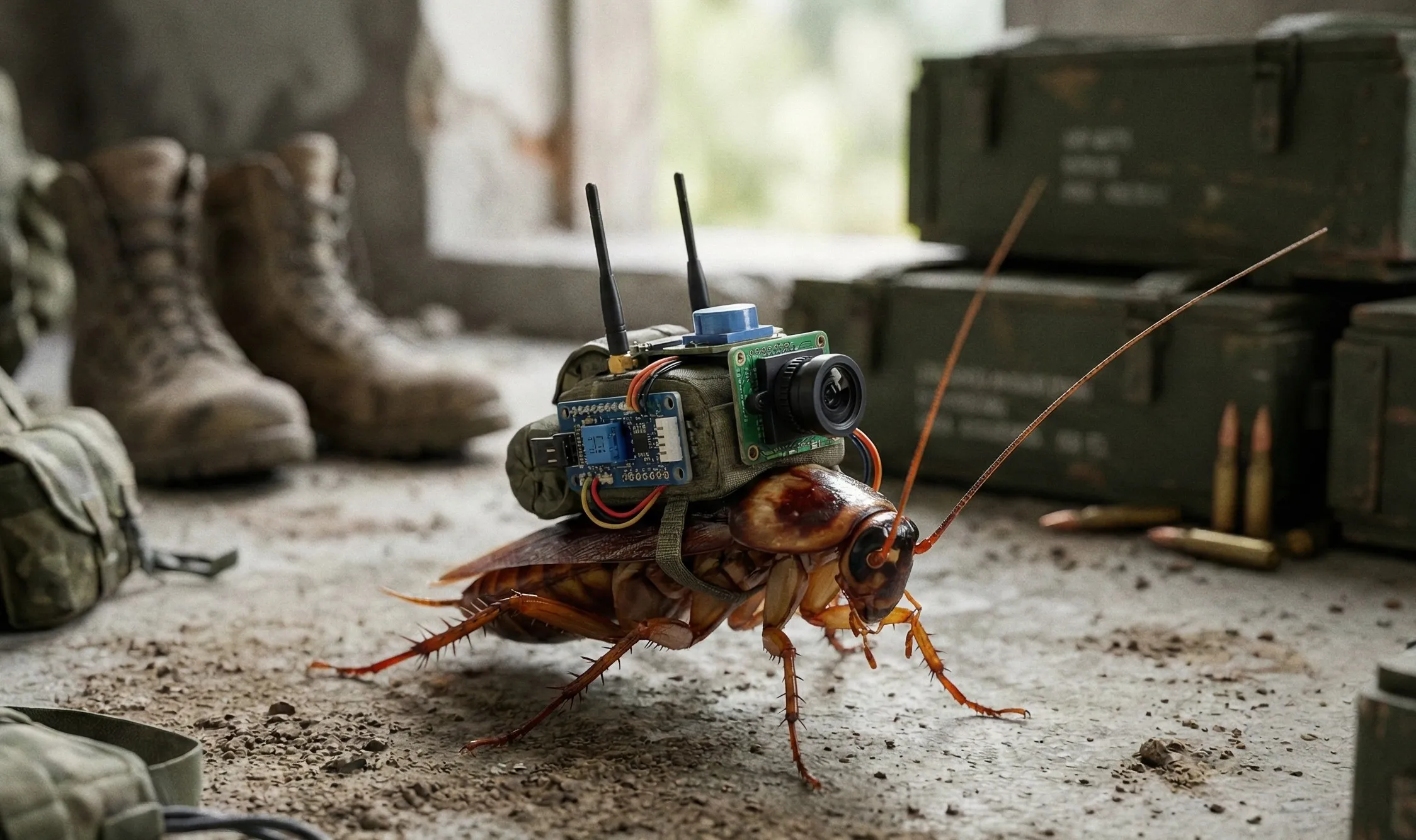 कॉकरोच बने हाई-टेक जासूस, युद्ध में दुश्‍मन की मूवमेंट रिकॉर्ड करेंगे, तकनीक पर दुनिया दंग