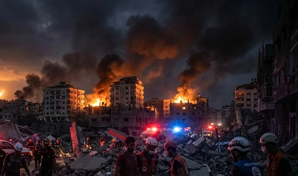 खान युनिस में एयरस्ट्राइक: 18 घायल, युद्धविराम पर फिर सवाल, हालात फिर बिगड़े