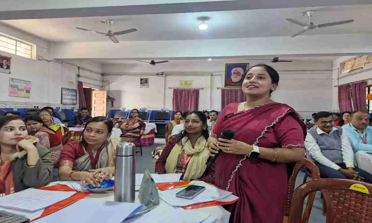 डीएवी विद्यालय में “मूल्यांकन एवं आकलन पद्धतियों के सुदृढ़ीकरण” पर क्षमता संवर्धन कार्यशाला सम्पन्न