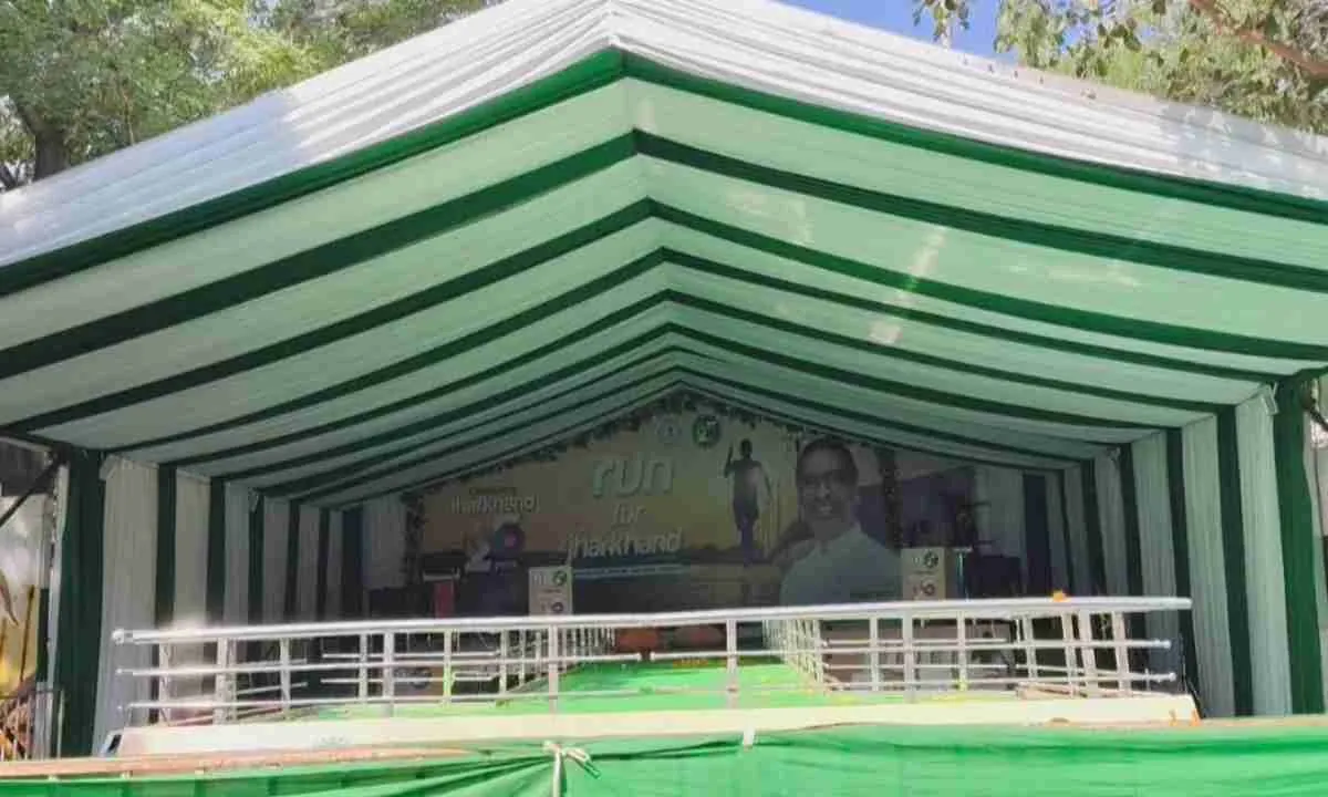 Ranchi News: झारखंड स्थापना दिवस समारोह में सुरक्षा के कड़े इंतजाम, एक हजार जवानों की तैनाती