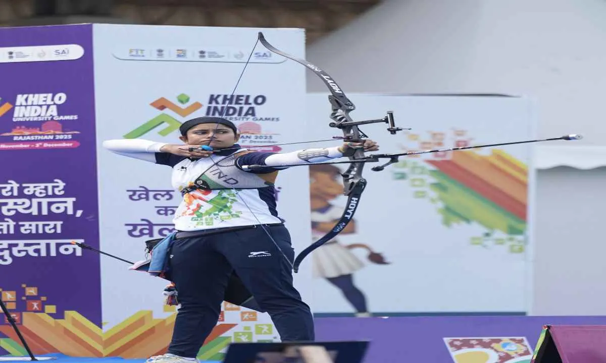 खेलो इंडिया यूनिवर्सिटी गेम्स में अंशिका की मानसिक मजबूती ने लिखी जीत की कहानी