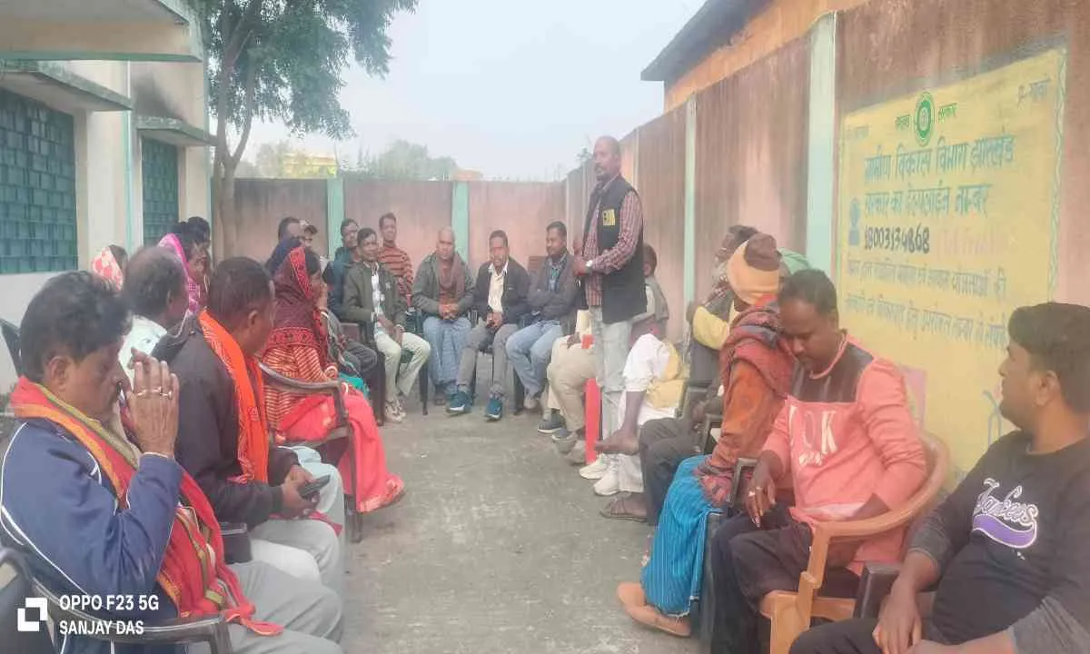 खरसान पंचायत में भाकपा माले की बैठक, शहादत दिवस की तैयारी पर मंथन