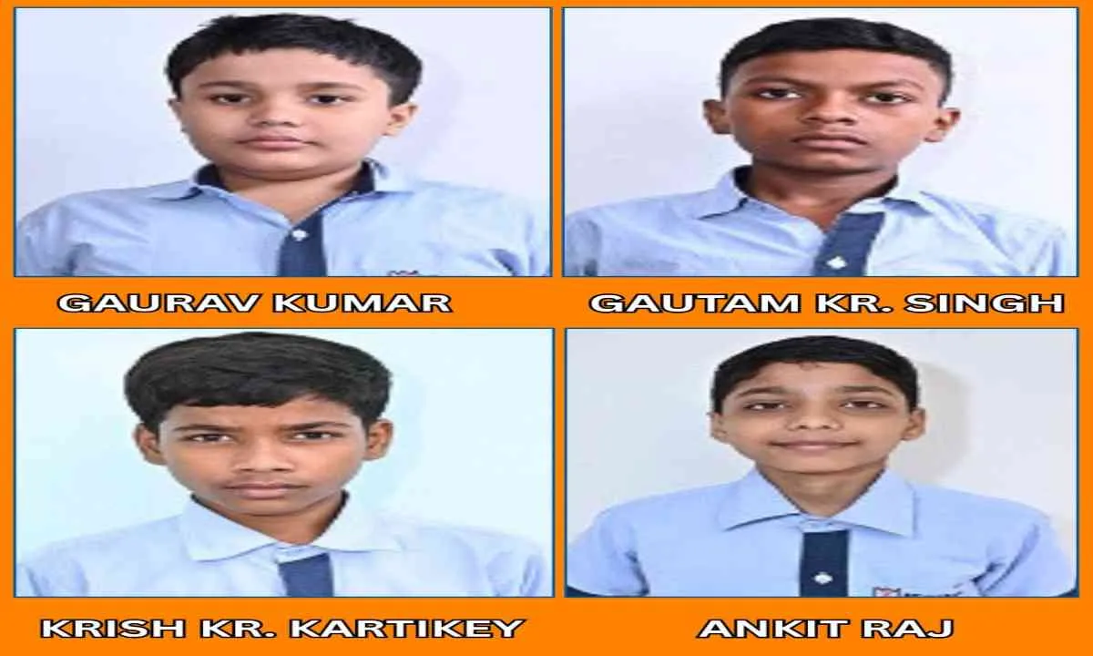 नेतरहाट प्रवेश परीक्षा में संत मरियम स्कूल का दबदबा, चार छात्रों ने लहराया सफलता का परचम