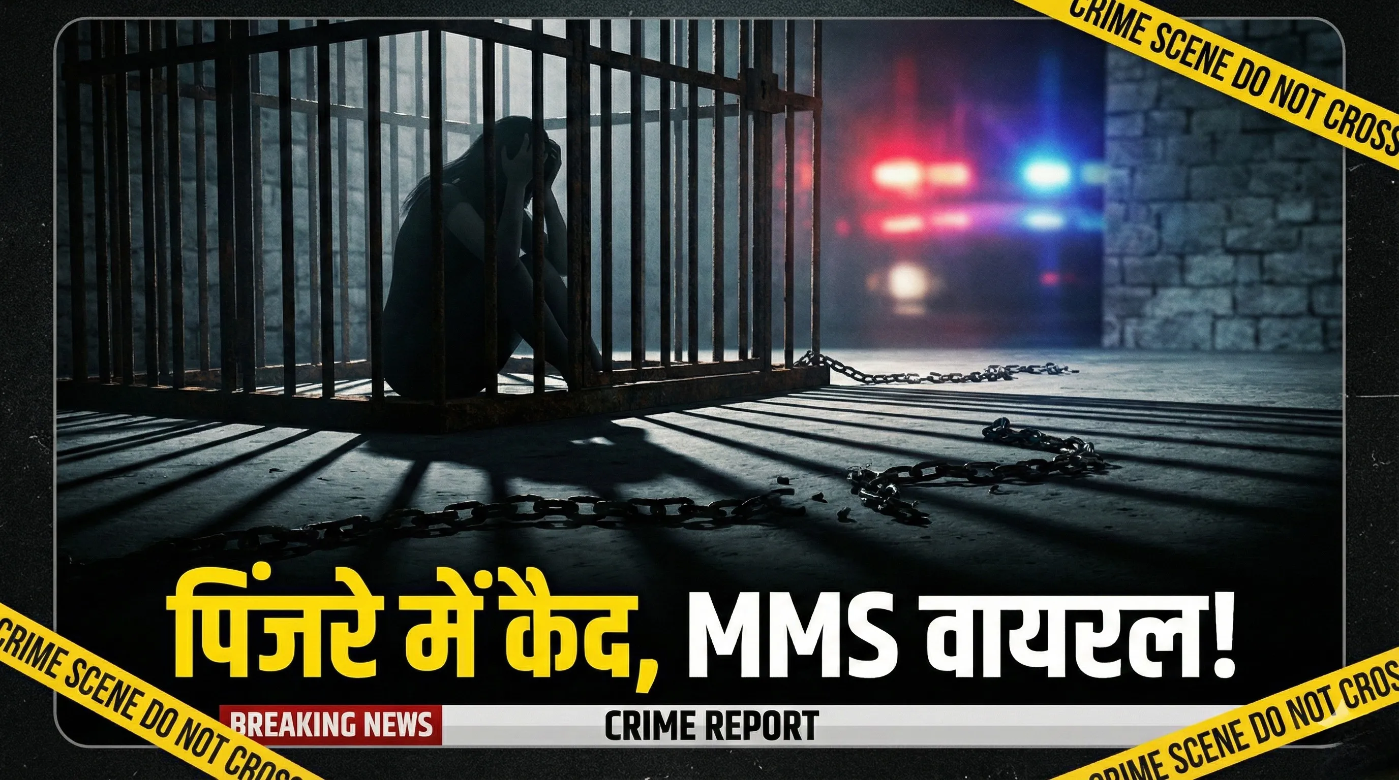जालौन कांड: नवविवाहिता को पिंजरे में कैद कर पति ने बनाया MMS, महिला आयोग में फूटा सच