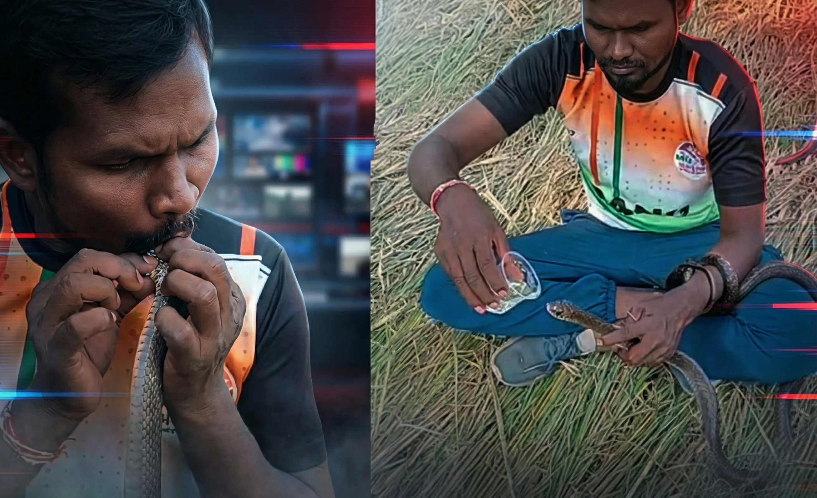 वलसाड में युवक ने मुंह-से-मुंह CPR देकर सांप को बचाया, वीडियो वायरल