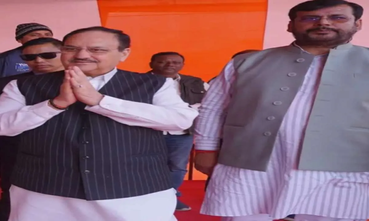  Deoghar News: देवों के देव महादेव नगरी पहुंचे बीजेपी राष्ट्रीय अध्यक्ष जेपी नड्डा