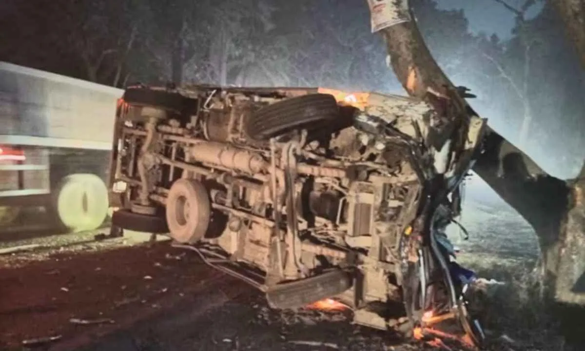 Koderma News : ट्रक और कार की आमने-सामने टक्कर, कार चालक की मौके पर दर्दनाक मौत