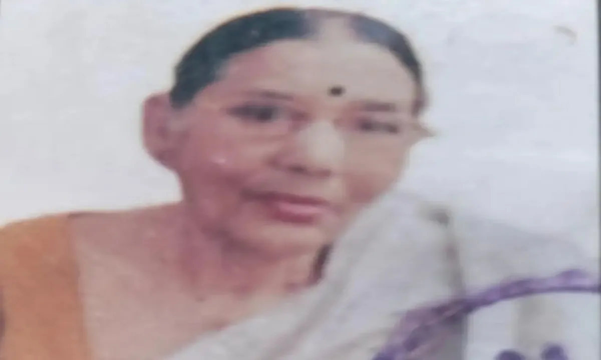 घर में आग लगने से बुजुर्ग महिला की जलकर मृत्यु