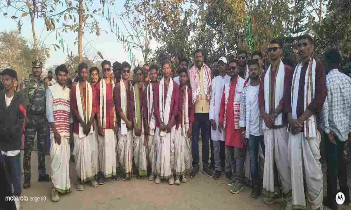 मागे पर्व 2026: विधायक सोनाराम सिंकु परिवार संग ग्राम साननंदा में हुए शामिल