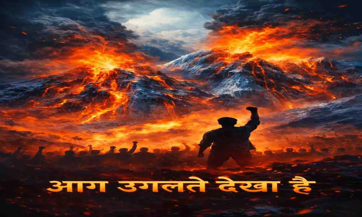 आग उगलते देखा है! — देशभक्ति से ओतप्रोत कविता