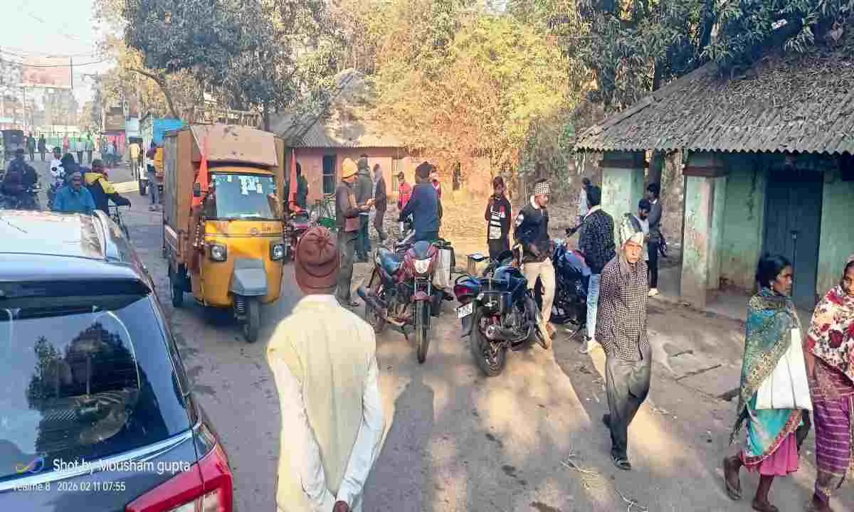 Dumka News : इंस्पेक्टर कार्यालय के पीछे मां-बेटी की हत्या, इलाके में सनसनी