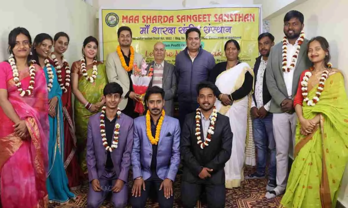 पंचायती राज मंत्रालय की झांकी में रांची के कलाकारों का प्रभावशाली प्रदर्शन