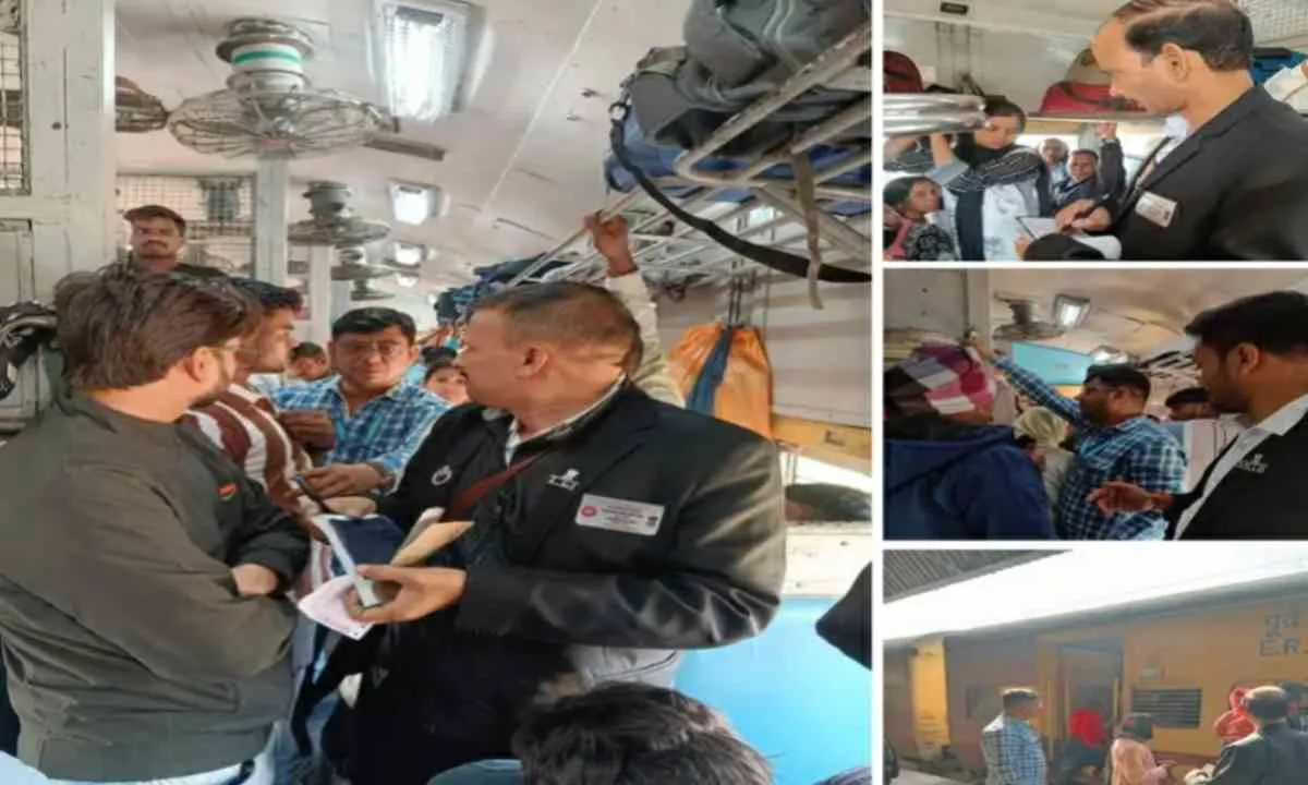 मालदा रेलमंडल में चला विशेष टिकट जांच अभियान, 83 मामलों में 42,020 का जुर्माना