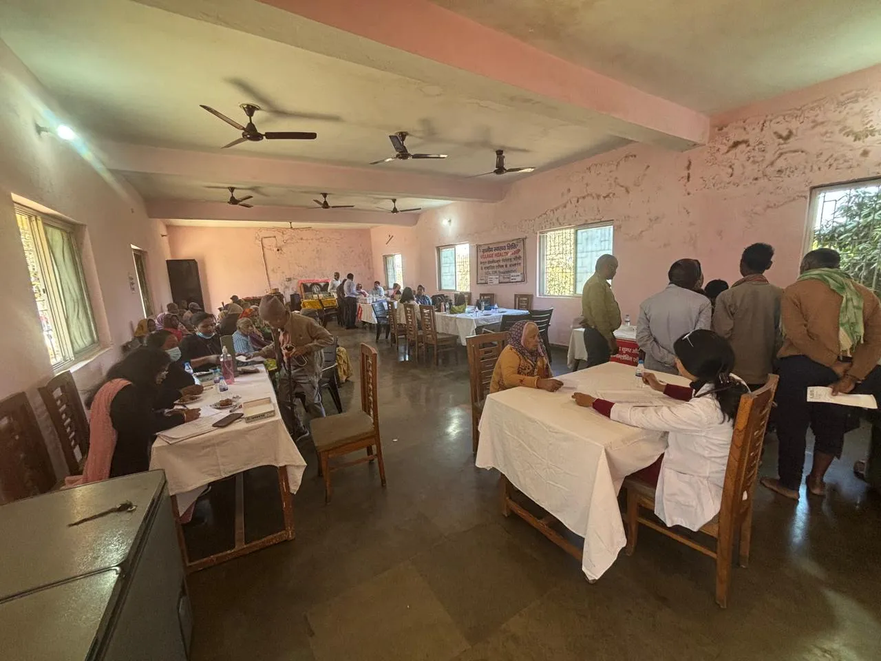 पिस्का नगड़ी वृद्धा आश्रम में सीसीएल का नि:शुल्क मेगा स्वास्थ्य शिविर