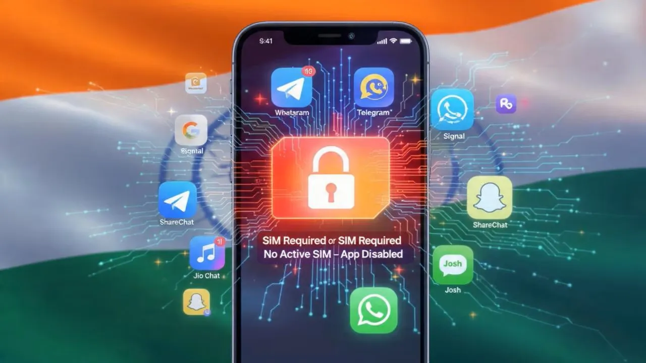व्हाट्सएप सिम बाइंडिंग नियम 2026: बिना सिम चैटिंग बंद, DoT का सख्त आदेश 