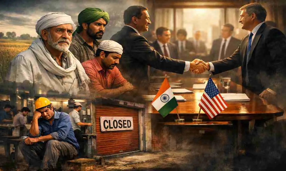 भारत–अमेरिका ट्रेड डील: ‘आत्मनिर्भर भारत’ नहीं, आर्थिक आत्मसमर्पण है : विजय शंकर नायक