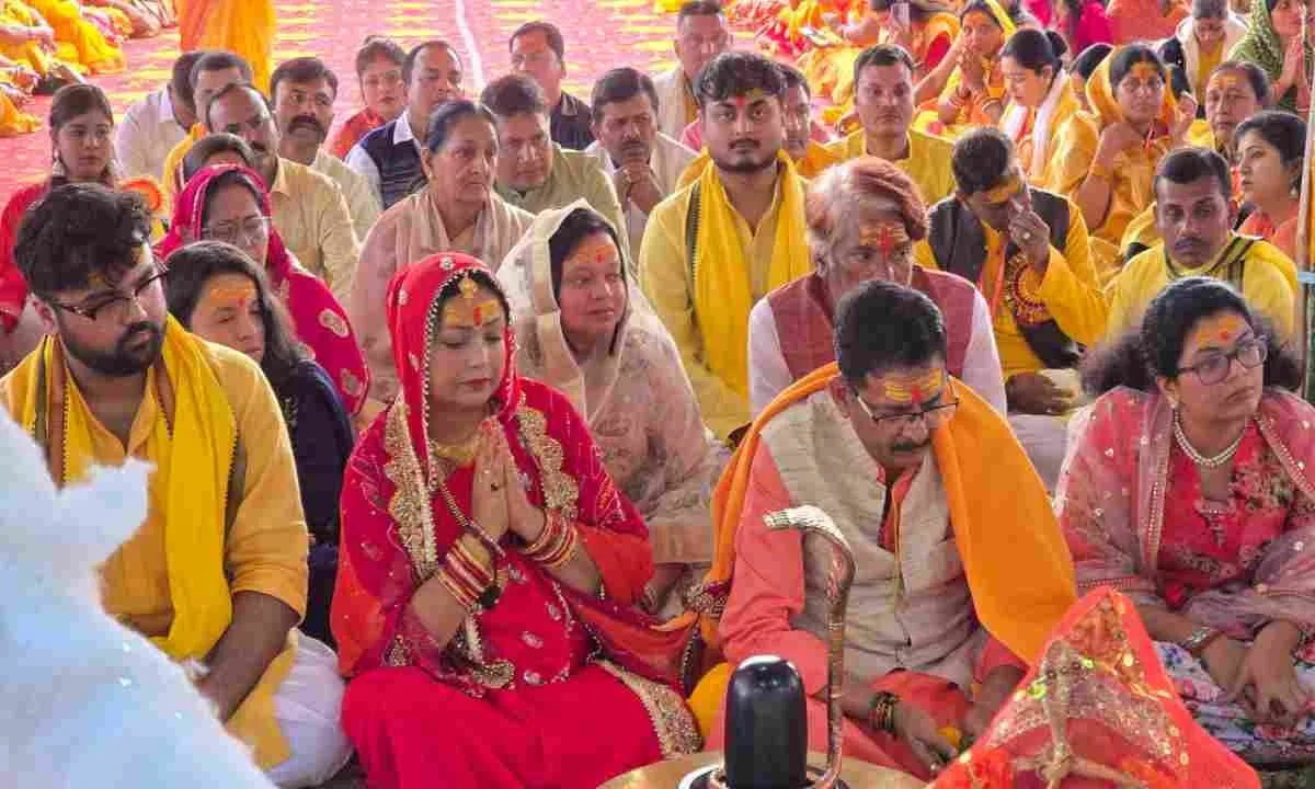 महाशिवरात्रि पर पुराना विधानसभा मैदान में गूंजा हर भोला हर शिव का जयघोष