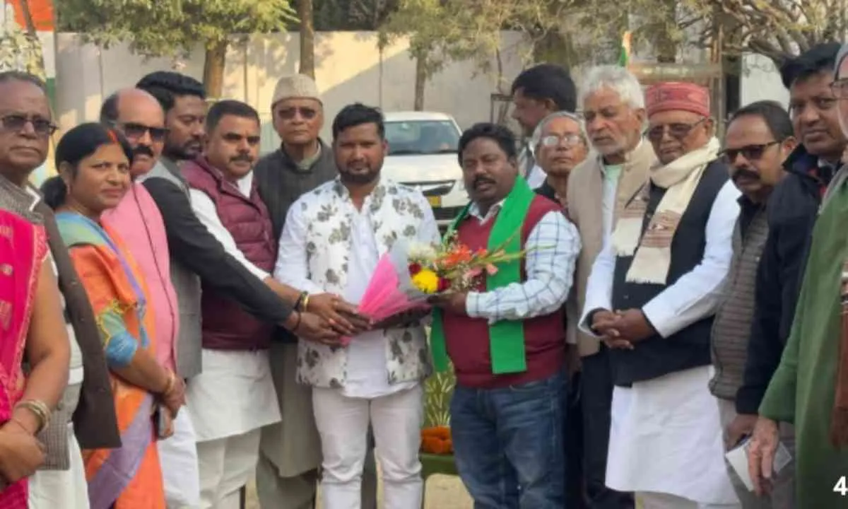 नगर निगम चुनाव को लेकर कांग्रेस की बैठक संपन्न, तसलीम अंसारी को समर्थन