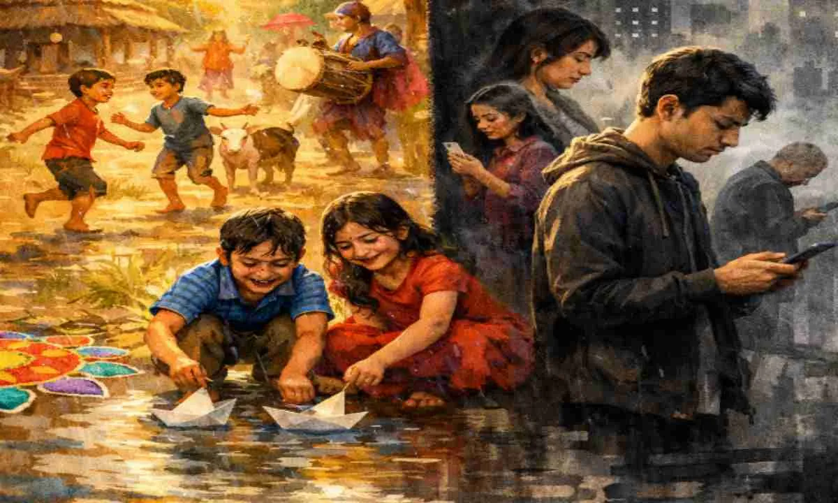 आज का जीवन: रिश्तों से दूर होती संवेदनाओं की कविता