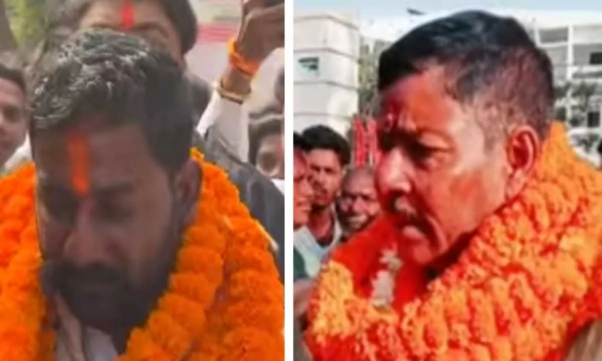 अध्यक्ष पद के लिए झामुमो समर्थित उम्मीदवार छोटू पासवान ने भरा नामांकन पत्र