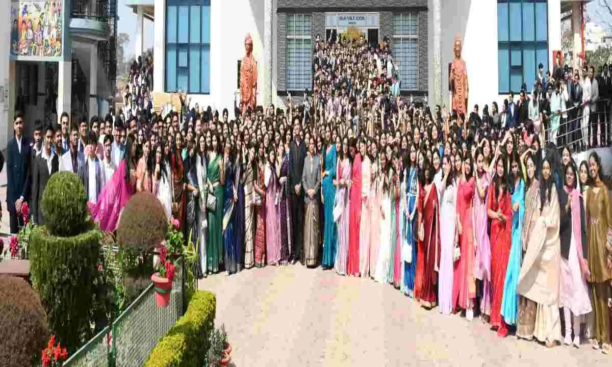 बोर्ड परीक्षा से पूर्व डीपीएस रांची ने छात्रों को दिया आशीर्वाद और प्रेरणा का संदेश