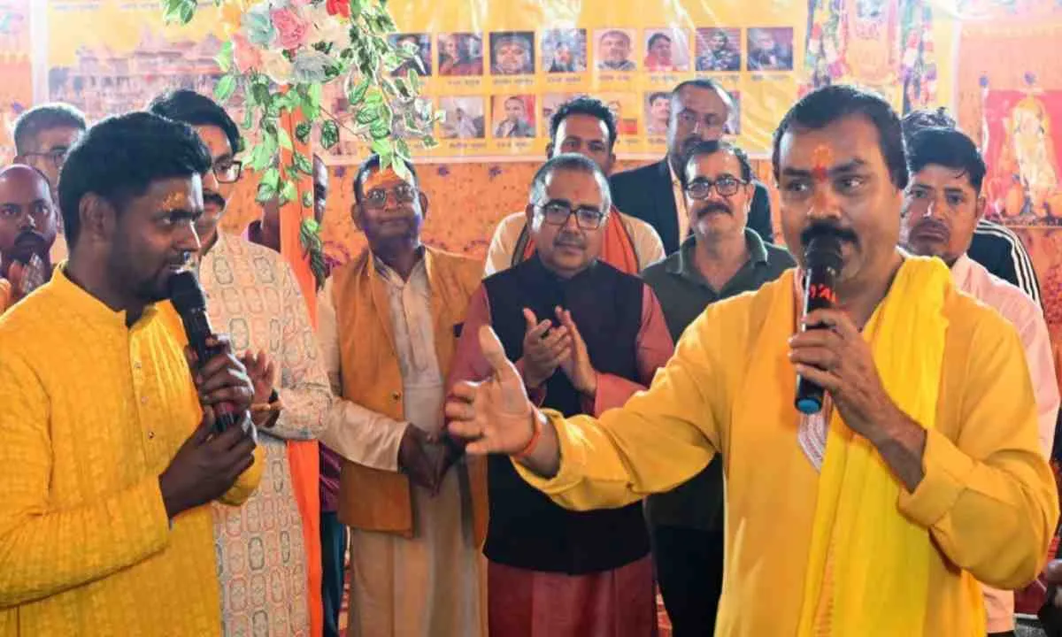 श्री राम क्लब में 24 घंटे का अखण्ड हरिकिर्तन, डीसी और एसपी हुए शामिल