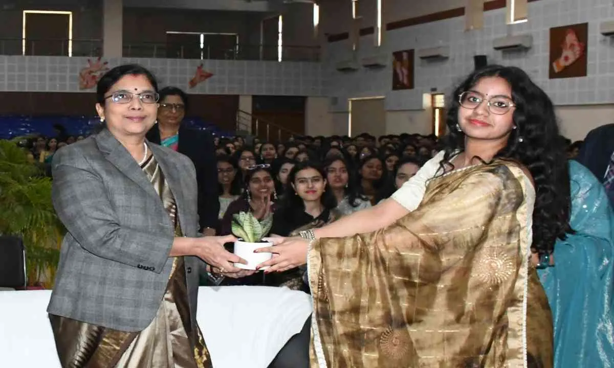 बोर्ड परीक्षा से पूर्व डीपीएस रांची ने छात्रों को दिया आशीर्वाद और प्रेरणा का संदेश