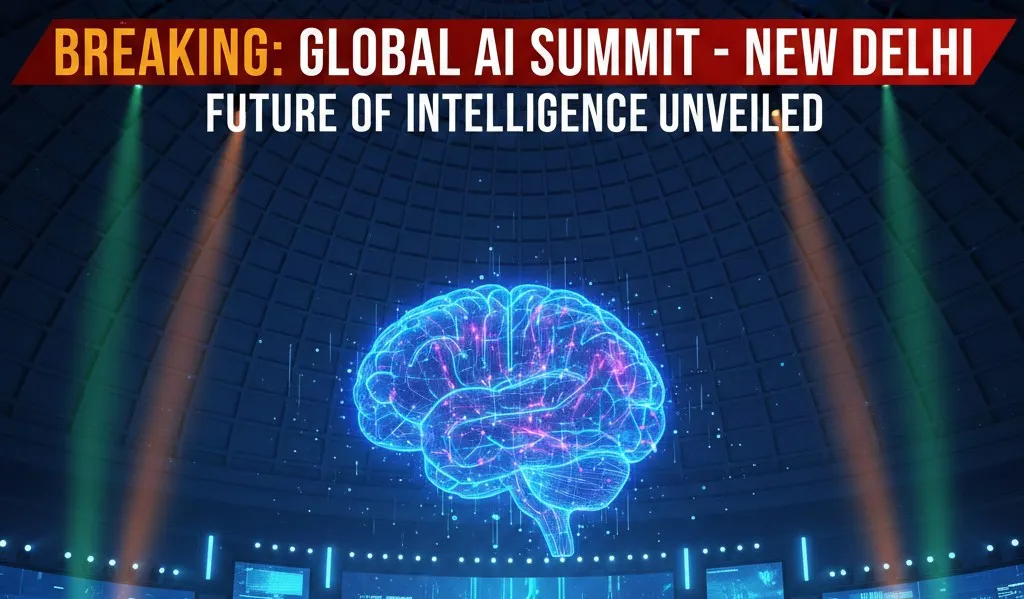 इंडिया AI इम्पैक्ट समिट 2026: ग्लोबल AI मार्केट 288 अरब डॉलर, भारत का 1.16 अरब निवेश