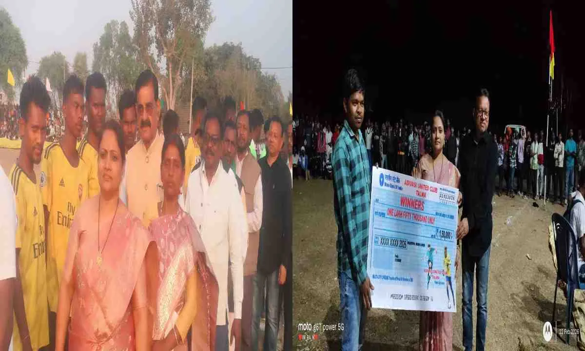 तलवा में तीन दिवसीय फुटबॉल टूर्नामेंट संपन्न, एफ.सी. मार्गोमुंडा बना विजेता