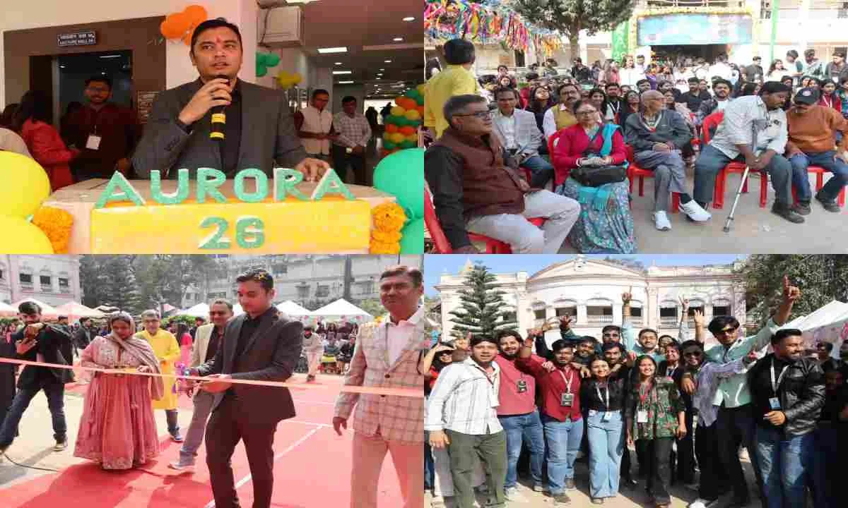 औरोरा 26 कला-संस्कृति समारोह का भव्य शुभारंभ, छात्रों को मिला प्रतिभा दिखाने का मंच