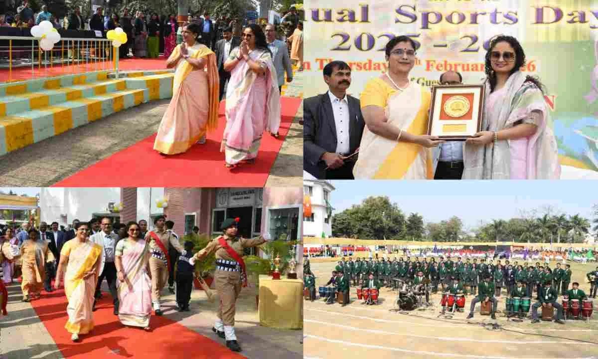 डीपीएस रांची ने उत्साह और भव्यता के साथ मनाया वार्षिक खेल दिवस