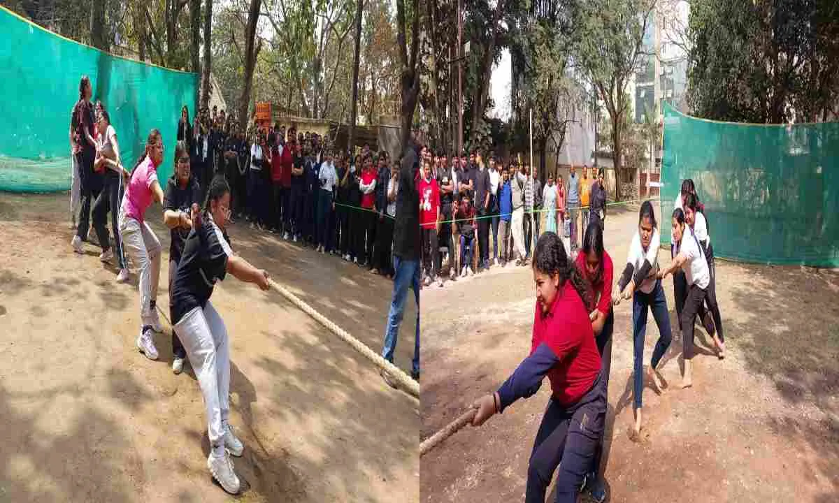 बीआईटी मेसरा लालपुर यूनिट में चार दिवसीय खेल महोत्सव का शुभारंभ, टग ऑफ वार में रोमांच