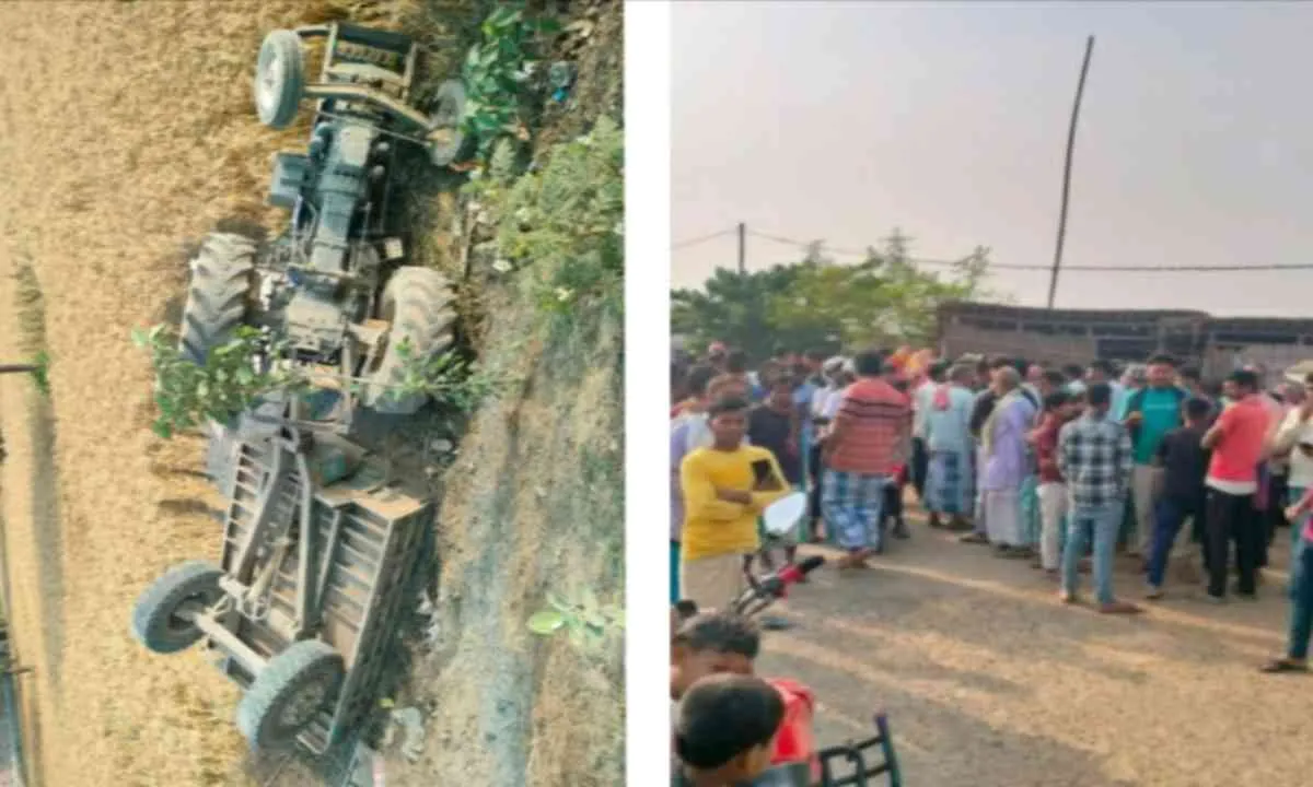 Sahebganj News: ट्रैक्टर की चपेट में आने से बाइक सवार की मौत, दर्दनाक हादसे के बाद मचा कोहराम