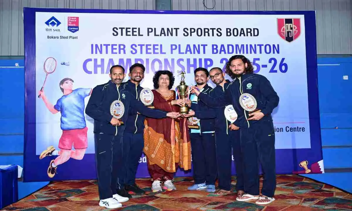 Bokaro News: इंटर-स्टील बैडमिंटन चैंपियनशिप में बीएसएल बना विजेता