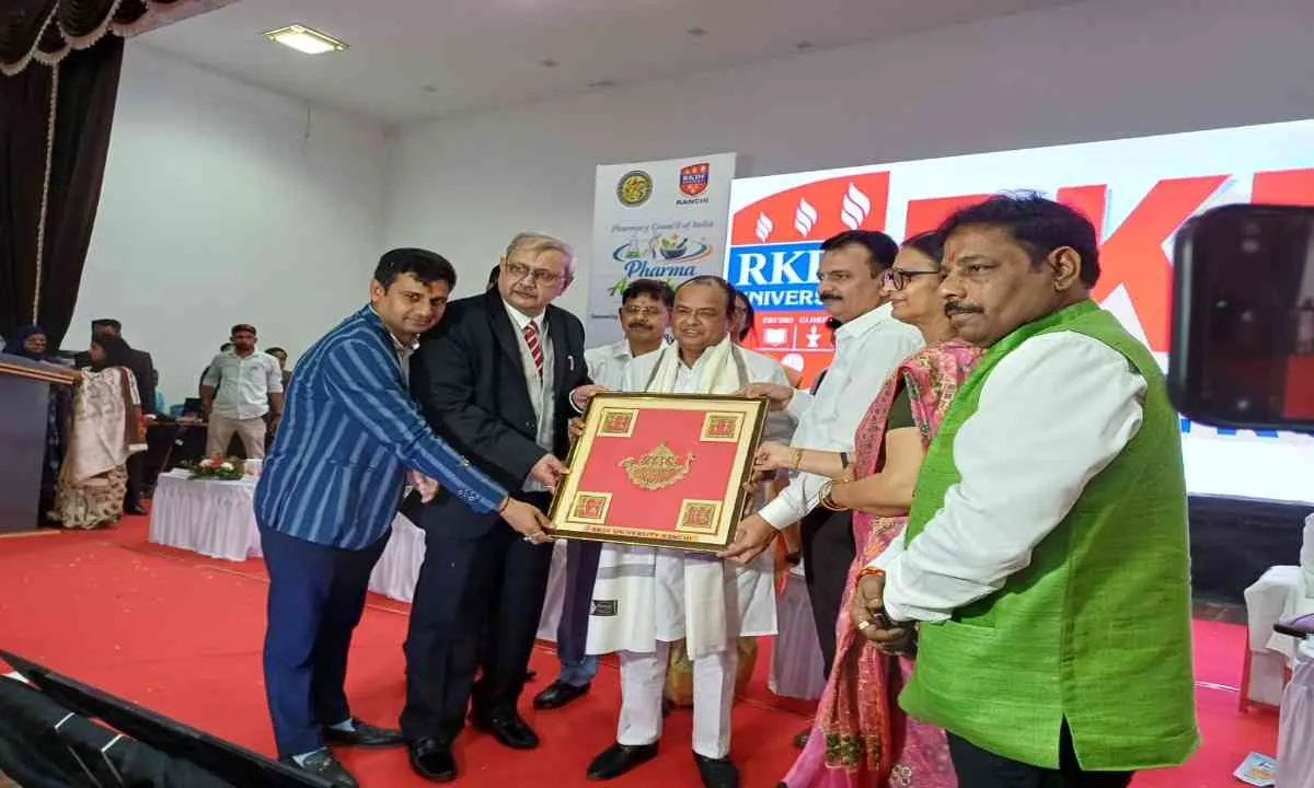 RKDF University Ranchi में “फार्मा अन्वेषण झारखंड 2026” का भव्य आयोजन