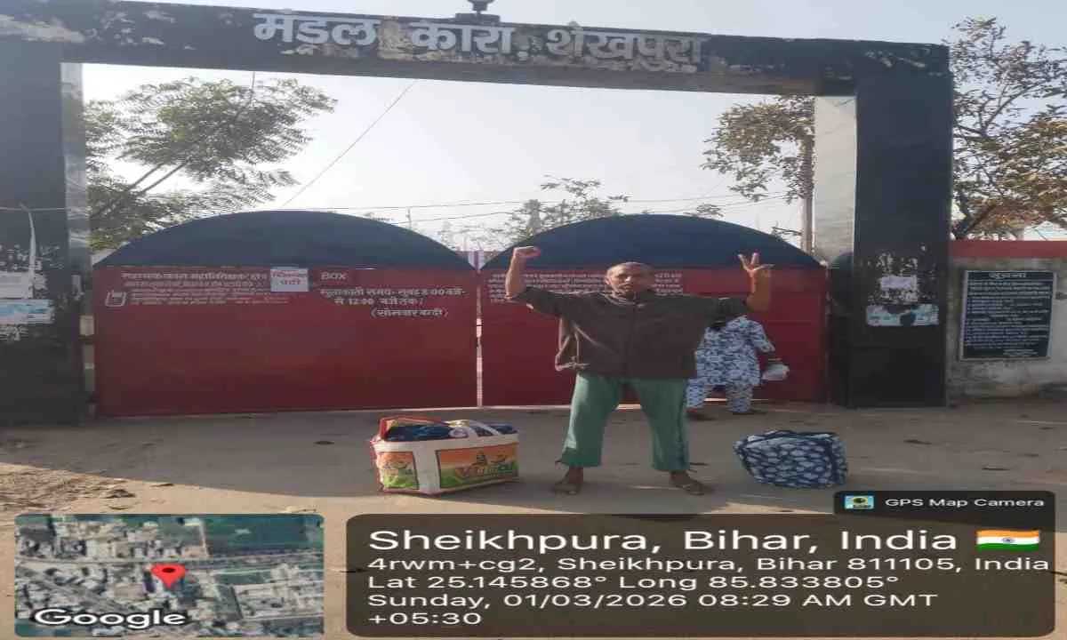 14 महीने बाद जेल से बाहर आए सैयद अरशद नसर, कहा – न झुकेंगे, न डरेंगे