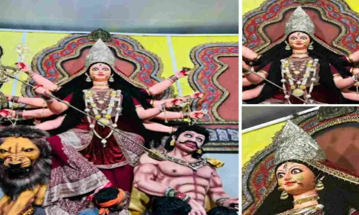 साहिबगंज का चैती दुर्गा मंदिर बना आस्था का केंद्र, नवरात्रि में उमड़ी भीड़