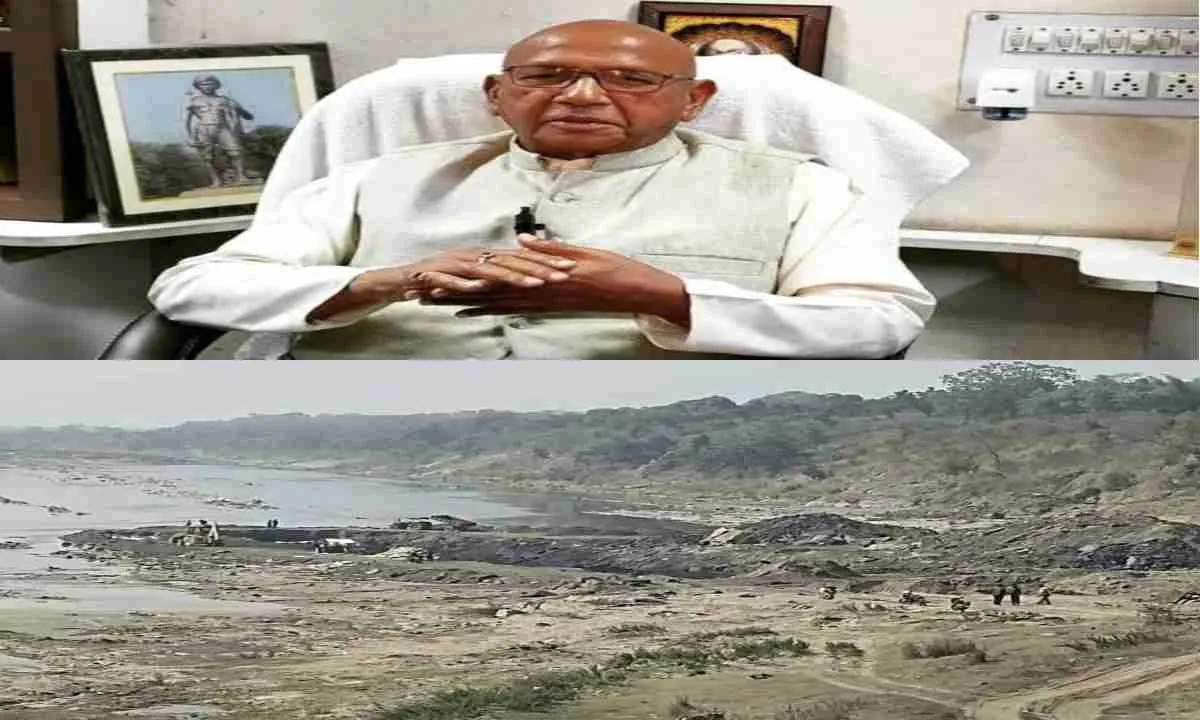 Dhanbad  News: दामोदर नदी में अवैध खनन का मामला