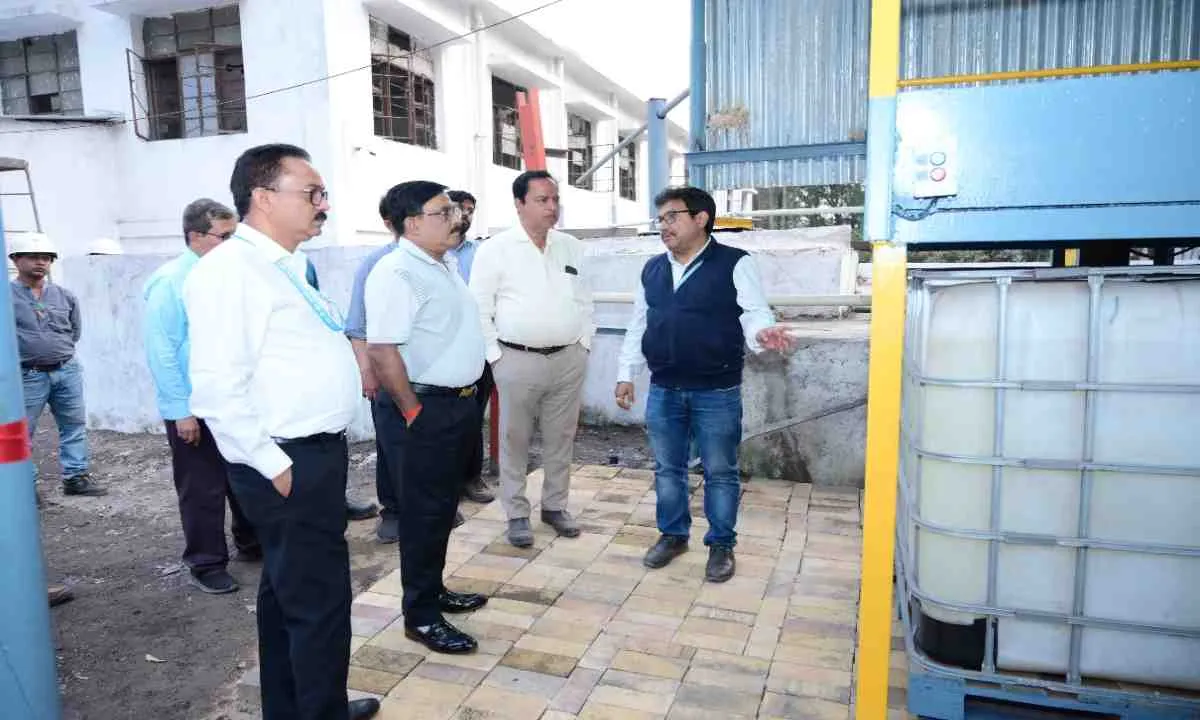 Bokaro News: बीएसएल में हाइपोक्लोराइड डोज़िंग स्टेशन का उद्घाटन