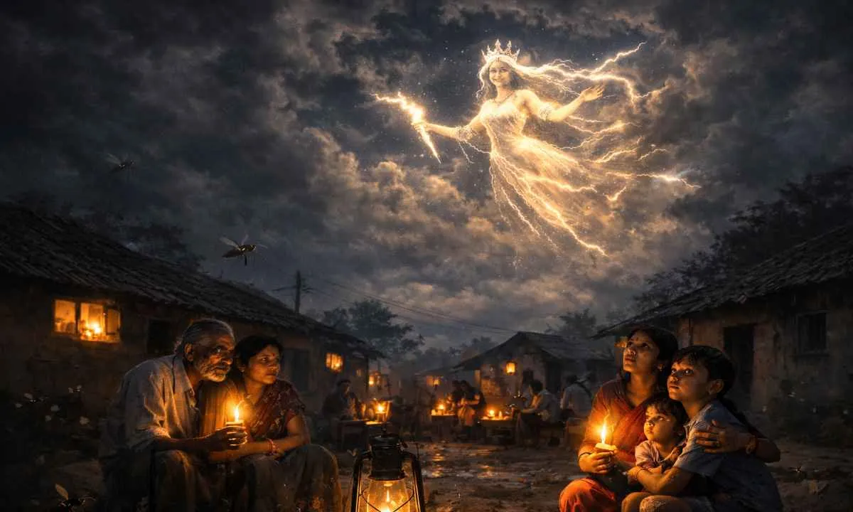 “बिजली रानी” कविता में बिजली संकट पर व्यंग्यात्मक प्रहार