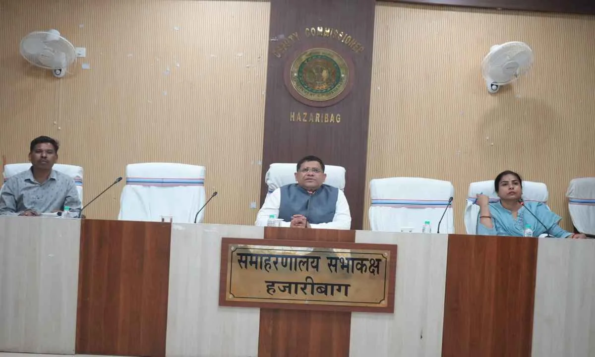 Hazaribagh News: अंतर्विभागीय समन्वय समिति की बैठक आयोजित