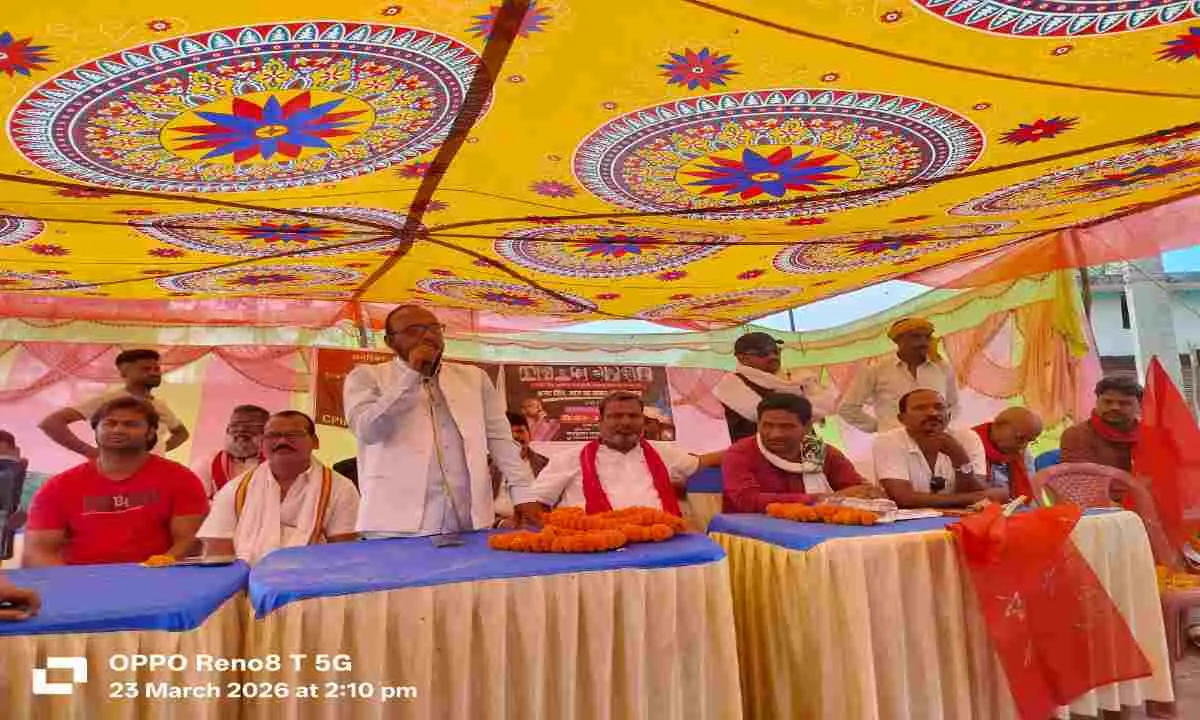 Giridih News : भाकपा माले ने मनाया भगत सिंह, सुखदेव और राजगुरु का शहादत दिवस