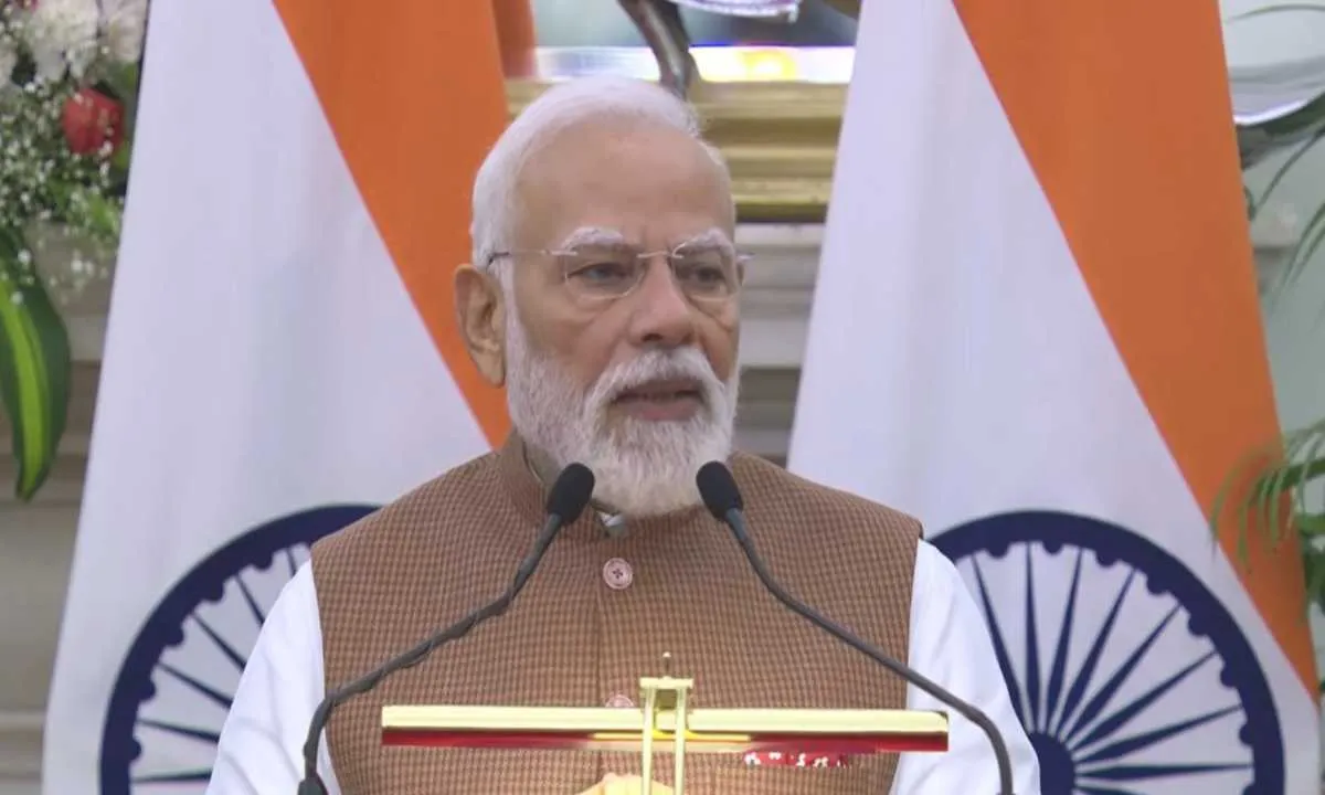 पीएम मोदी ने की माँ कालरात्रि की उपासना, देश की सुख-समृद्धि की मांगी दुआ