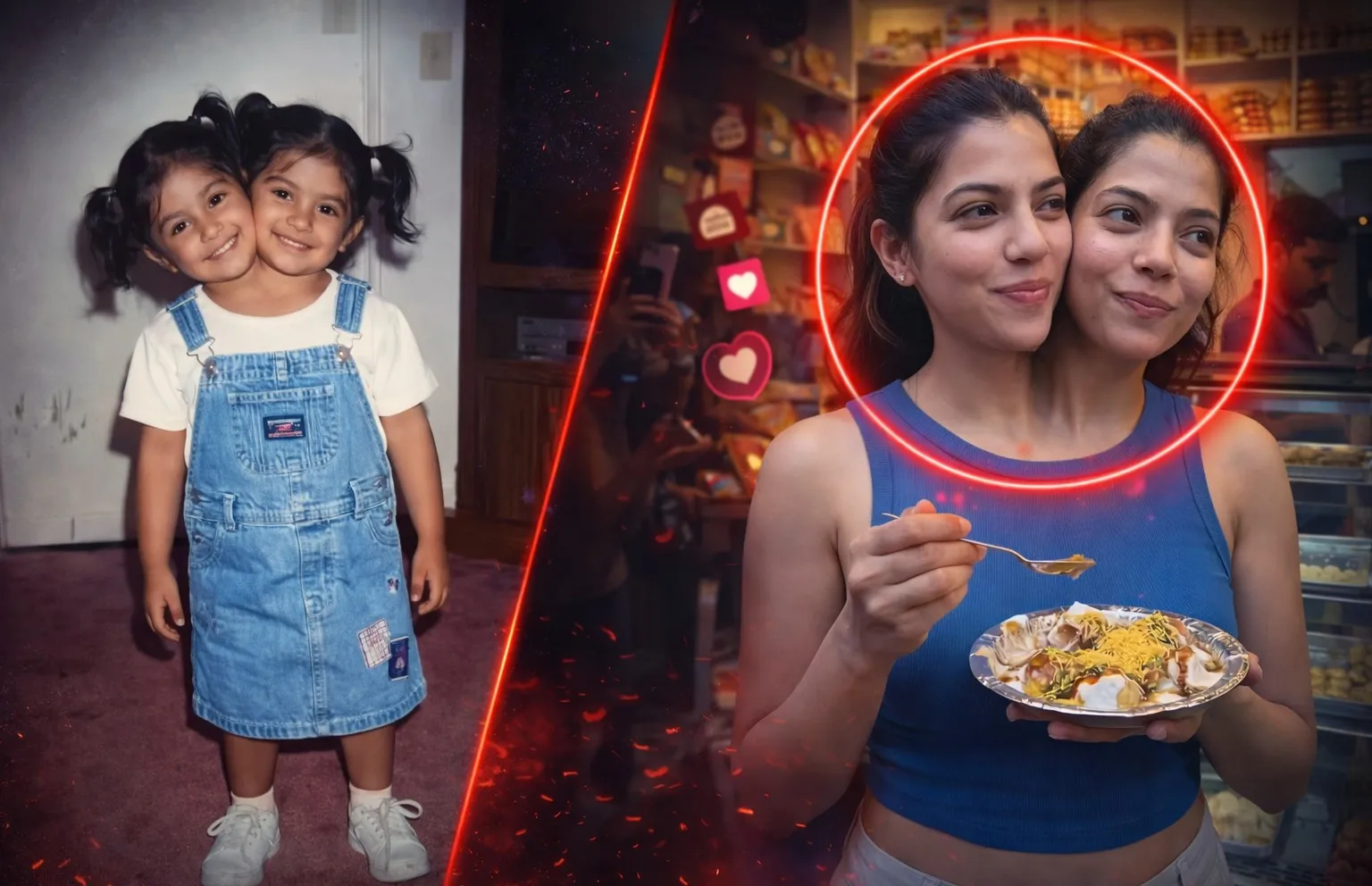 आरोही-अवनी वायरल वीडियो का सच: सियामी ट्विन्स नहीं, AI का कमाल! 