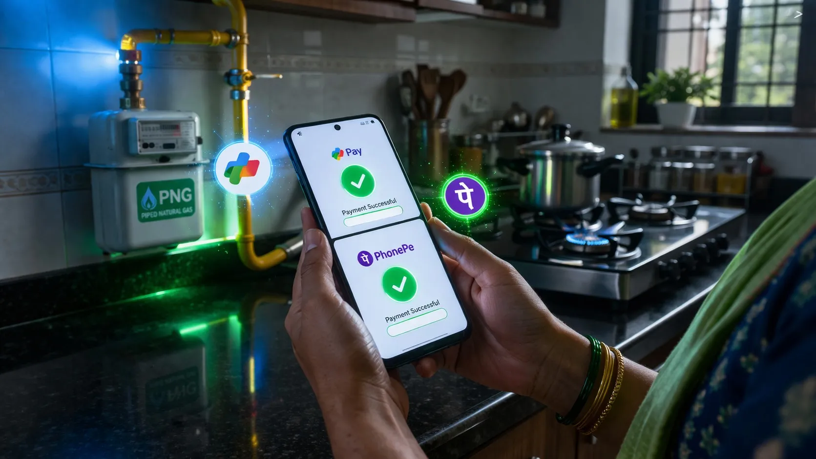 PNG Gas Bill Online Payment: Google Pay और PhonePe से 2 मिनट में ऐसे भरें गैस बिल