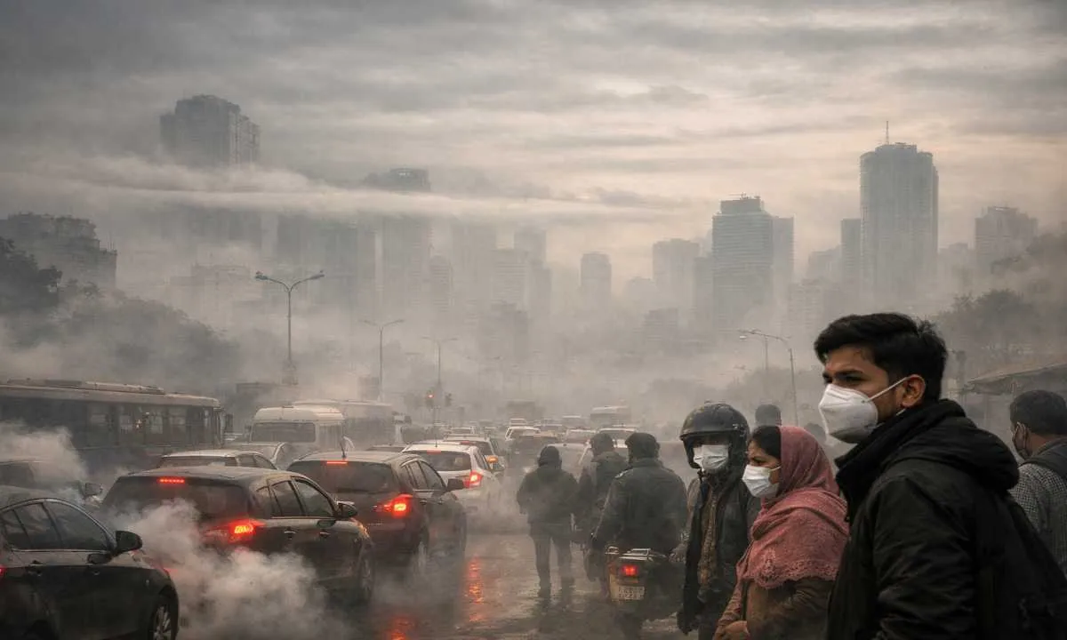 Climate कहानी : सिर्फ धुआँ नहीं, मौसम भी बढ़ा रहा शहरों की हवा में ज़हर
