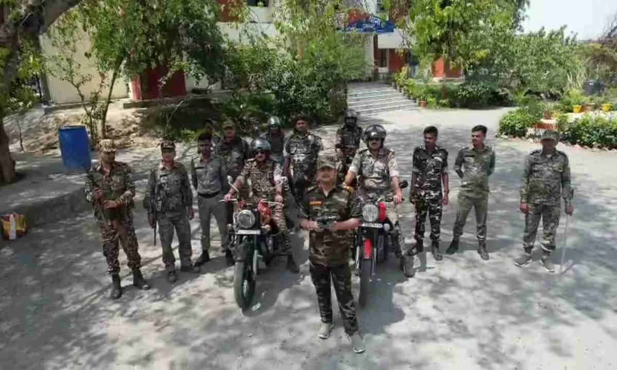 रामनवमी पर छत्तरपुर में कड़ी सुरक्षा, ड्रोन से जुलूस मार्ग की निगरानी